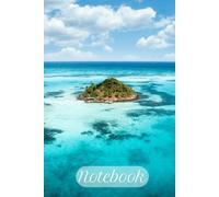 Tropical Island Notebook: 120 Lined Pages Journal, Great for writing Notes