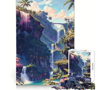 Tropical Island Puzzles for Teenagers 1000 Pieces Cognitive Workout Mind Calming Fun No Rough Edges Ideal Xmas Gift (38x26cm)