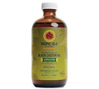 Tropical Isle Living Jamaican Black Castor Oil | Rich in Vitamin E, Omega Fatty Acids & Minerals | for Hair Growth Oil, Skin Conditioning, Eyebrows & Eyelashes, Scalp and Nail Care (227ml)