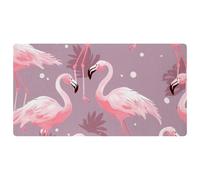 Tropical Jungle Flamingo-517 Cushioned Kitchen Runner Rug Mat Stain Resistant, Easy Wipe Clean for House Sink Office,15.7"x29.5"in
