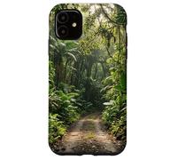 Tropical Jungle Path Dense Rainforest Scenic Trail Case for iPhone 11