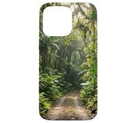Tropical Jungle Path Dense Rainforest Scenic Trail Case for iPhone 15 Pro Max