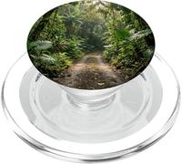 Tropical Jungle Path Dense Rainforest Scenic Trail PopSockets PopGrip for MagSafe