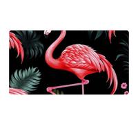 Tropical Jungle Pink Flamingo-680 Kitchen Mat,Cushioned Waterproof Kitchen Rug, Non Slip Comfort Kitchen Rug for Kitchen Decor Sink Office,15.7"x29.5"in