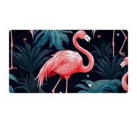 Tropical Jungle Pink Flamingo-686 Kitchen Mat,Cushioned Waterproof Kitchen Rug, Non Slip Comfort Kitchen Rug for Kitchen Decor Sink Office,15.7"x29.5"in