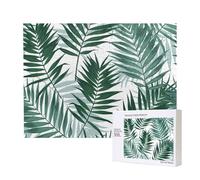Tropical Jungle, Seamless Pattern With Palm Leaves,500 Pieces Wooden Jigsaw Family Game Jigsaw Puzzles for Adults Teens Home Decor