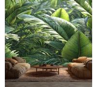 Tropical Jungle Wallpaper Photo 350 x 256 cm