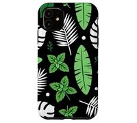 Tropical Leaf Jungle Graphic Summer Nature Lover Design Case for iPhone 11