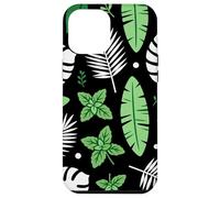 Tropical Leaf Jungle Graphic Summer Nature Lover Design Case for iPhone 12 Pro Max
