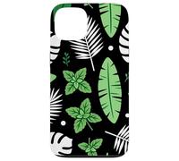 Tropical Leaf Jungle Graphic Summer Nature Lover Design Case for iPhone 13