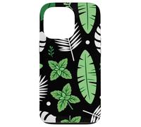 Tropical Leaf Jungle Graphic Summer Nature Lover Design Case for iPhone 13 Pro