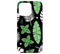 Tropical Leaf Jungle Graphic Summer Nature Lover Design Case for iPhone 15 Pro Max