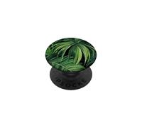 Tropical Leaves Palm Tree PopSockets Adhesive PopGrip