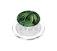 Tropical Leaves Palm Tree PopSockets PopGrip for MagSafe