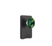 Tropical Leaves Palm Tree PopSockets PopWallet for MagSafe