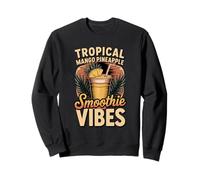 Tropical Mango Pineapple Smoothie Vibes Sweatshirt