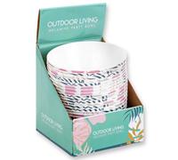 Tropical Melamine 6" Bowl 6 Pack Outdoor Living