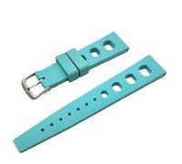 Tropical One More Strap FKM Rubber Sub Diver Vintage Rally Racing Perforated with Quick Release Buckle Stainless Steel SKX 007 NY Turtle 20 mm 22 mm, 22mm, Rubber, No Gemstone