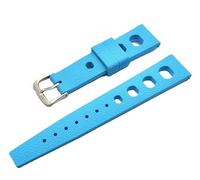 Tropical One More Strap FKM Rubber Sub Diver Vintage Rally Racing Perforated with Quick Release Buckle Stainless Steel SKX 007 NY Turtle 20 mm 22 mm, 20mm, Rubber, No Gemstone