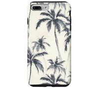 Tropical Palm Tree Art Design, Coastal Home Decor, Island Case for iPhone 7 Plus/8 Plus