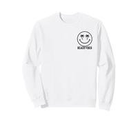Tropical Palm Tree Happy Face Beach Vacation Apparel Sweatshirt