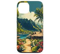 Tropical Paradise Aloha Islands Adventure Nature Flora Beach Case for iPhone 13