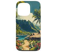 Tropical Paradise Aloha Islands Adventure Nature Flora Beach Case for iPhone 13 Pro