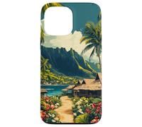 Tropical Paradise Aloha Islands Adventure Nature Flora Beach Case for iPhone 13 Pro Max