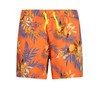 Tropical patterned swim shorts CMP Orange 3XL