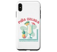 Tropical Piña Colada Retro Cocktail Pineapple Drink Beach Case for iPhone XS Max