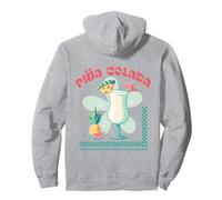 Tropical Piña Colada Retro Cocktail Pineapple Drink Beach Pullover Hoodie