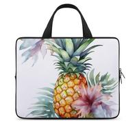 Tropical Pineapple Laptop Bag Durable Laptop Sleeve Water-Resistant Notebook Bag for Computer Or Tablet