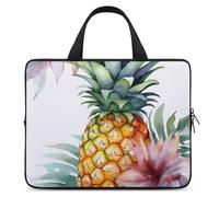 Tropical Pineapple Laptop Bag Durable Laptop Sleeve Water-Resistant Notebook Bag for Computer Or Tablet
