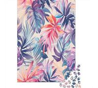 Tropical Plant Puzzle - Premium Jigsaw Puzzles For Adults - Jigsaws 1000 Piece Jigsaw Puzzles For Adults - Unique Cut Jigsaw Board - Adult Puzzles And Puzzle Board for Stress Relief 1000pcs (75x50cm)