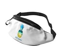 Tropical Planting Beach Pine Sharp Fanny Pack Sport Casual Waist Pack for Women Men Fashionable