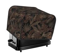 Tropical Plants 4-Slice Toaster Cover â€“ Premium Oxford Cloth Dust Cover With Full-Print Design, Splash-Resistant & Pet-Safe For Toasters, Air Fryers, And Small Kitchen Appliances