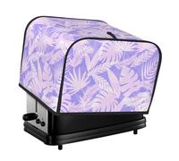 Tropical Plants 4-Slice Toaster Cover â€“ Premium Oxford Cloth Dust Cover With Full-Print Design, Splash-Resistant & Pet-Safe For Toasters, Air Fryers, And Small Kitchen Appliances