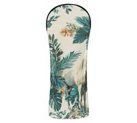 Tropical Pony Blu Ray Off White Head Covers for Golf Clubs Waterproof Headcover with Interchangeable No Tags for Driver Fairway Hybrid Wood golf gifts men