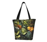 Tropical Rainforest Palm Leaves Fashionable shoulder handbag, women's crossbody shoulder bag, suitable for weekend travel shopping shoulder bag