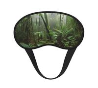 Tropical Rainforest Sleep Mask for Side Sleeper, Blackout Sleeping Eye Mask, Soft Breathable Eye Cover for Women Men Travel Eyeshade, Relaxing Zero Pressure Night Blindfold