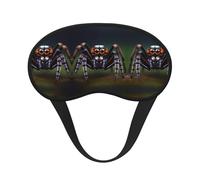 Tropical Rainforest Spiders Blackout Sleep Mask,Soft Polyester, Anti-Light, Stylish,Suitable for Men and Women,for Daily Work and Outdoor Travel.
