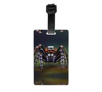 Tropical Rainforest Spiders Luggage tag Hanger Protects Privacy and is a Must-Have for Travel and is Durable