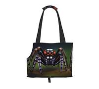Tropical Rainforest Spiders Printed Pet Shoulder Bag, Specially Designed for Small Dogs and Cats, Multifunctional Shoulder and Handbag