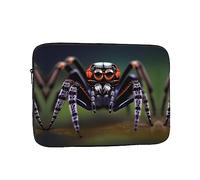 Tropical Rainforest Spiders Unisex Shockproof Laptop Sleeve, Made of high-Density Oxford Fabric, Convenient Zipper Opening