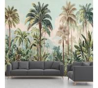 Tropical Rainforest Wallpape Jungle Palm Tree Wall Mural 300x210cm