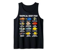 Tropical Reef Fish Types Chart, Marine Fish Species Tank Top