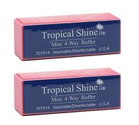 Tropical Shine Mini 4-Way Nail Buffer Block 2 piece by Tropical Shine