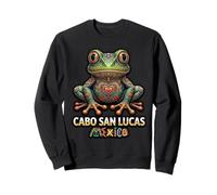 Tropical Summer Mexican Mexico Frog Cabo San Lucas Sweatshirt
