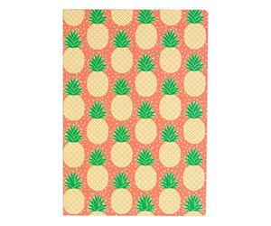 Tropical Summer Pineapple A5 Notebook Sass & Belle
