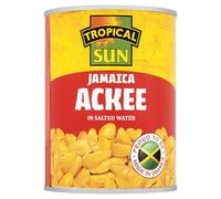 Tropical Sun Jamaican Tinned Ackee 540g (Pack of 6) - Made in Jamaica, Rich in Vitamin C